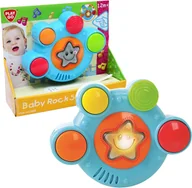 Instrumenty muzyczne dla dzieci - HM STUDIO Bębenek dla dziecięcej gwiazdy rocku 49P-2522 - miniaturka - grafika 1