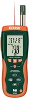 Inne urządzenia pomiarowe - Extech Higrometr HD500 0 - 100 %RH +/-2%RH temp. pkt. rosy pirometr 30:1 - miniaturka - grafika 1