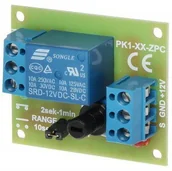 Akcesoria do alarmów - ABCVISION Moduł PRZEKAŹNIKA CZASOWEGO PK1-12-ZPC - miniaturka - grafika 1