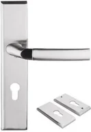 Klamki - Metal-bud Zeus. Klamka zewnętrzna 72 mm na wkład na szyldzie długim + górny - miniaturka - grafika 1