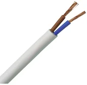 Przewody elektryczne - Conotech Kopp gumowany przełączający H03VV-F 2 x 0.75 mm Kopp 151505841 biały 5 m - miniaturka - grafika 1