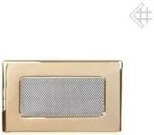 Akcesoria kominkowe - Kratki.pl Kratka kominkowa wentylacyjna powlekana pozłacana 11x17 6674-898A9_201 - miniaturka - grafika 1