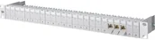 Panele krosownicze - Metz Connect Patchpanel 24 Porty CAT 6A Metz Connect 130B11P0-E 1 U - miniaturka - grafika 1