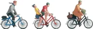 Kolejki i akcesoria - NOCH Figurki rowerzystów w skali TT - miniaturka - grafika 1