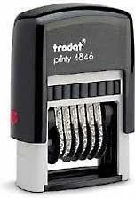 Trodat NUMERATOR SAMOTUSZUJĄCY 4846 (0B) - Numeratory - miniaturka - grafika 2