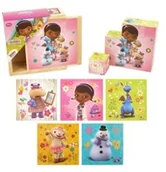 Klocki - Brimarex Drewno Drewniane KLOCKI Doktor Dosia 346299 - miniaturka - grafika 1