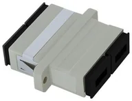 Adaptery i przejściówki - Qoltec Adapter światłowodowy SC/UPC duplex MultiMode 54141 - miniaturka - grafika 1