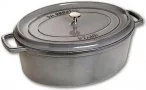 Garnki - Staub Cocotte 29 cm Grafitowy 40509-317-0 - miniaturka - grafika 1