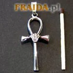 Wróżbiarstwo i radiestezja - Klucz Nilu (Ankh) z lotosem AgC 37.3 - miniaturka - grafika 1