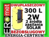 Zasobniki i wymienniki - Ermet 300 L 2W PIONOWY DWUPŁASZCZOWY SUROWY WYMIENNIK SOLAR do CWU BEZOBSŁUGOWY BOJLER !!WYSYŁKA GRATIS!! DPWSto - C.O.Sol. 300L - miniaturka - grafika 1