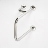 Akcesoria łazienkowe - Bemeta Poręcz umywalkowa lewa 51,5 cm stal nierdzewna szczotkowana HELP 30111210 - miniaturka - grafika 1