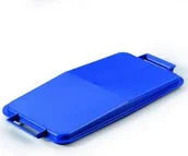 Kosze na śmieci - Durable Pokrywa do pojemnika DURABIN LID 60 niebieska DU147-1 - miniaturka - grafika 1