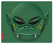 Podkładki pod mysz - SPEEDLINK Speedlink Silk podkładka pod mysz z motywem Halloween Kazimir (wymiary: 23 x 19 x 0,15 cm) SL-620000-M02 - miniaturka - grafika 1