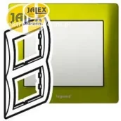 Klawisze i ramki - Legrand Sistena Life Ramka 2krotna PIONOWA 771926 - miniaturka - grafika 1