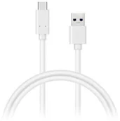 Kable USB - Connect IT Kabel USB-C 1 m CI-1177) Biały - miniaturka - grafika 1