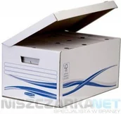 Pudła i kartony archiwizacyjne - Fellowes Pudło z uchylnym wiekiem MAXI CUBE - opk 10szt - Bankers Box Basic - miniaturka - grafika 1