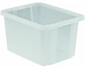 Pudła i pojemniki do przechowywania - Curver POJEMNIK ESSENTIALS 26L TRANSPARENTNY (225497) - miniaturka - grafika 1