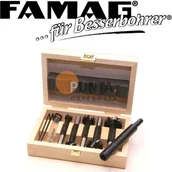 Uchwyty i stojaki do elektronarzędzi - FAMAG Zestaw wierteł BORMAXR z pilotem 6-cio częściowy Symbol 1624.506 - miniaturka - grafika 1