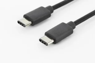 ASSMANN Kabel połączeniowy USB 3.0 SuperSpeed Typ USB C/USB C M/M czarny 1m AKASSKU00000071 - Kable USB - miniaturka - grafika 2