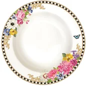 Talerze - Nuova Cer Talerz na zupę 21,5 cm R2S Flowers Glamour 943 GLUR - miniaturka - grafika 1