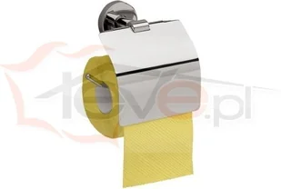 Merida Uchwyt na papier toaletowy z klapką mosiądz chromowany połysk MHA01 - Akcesoria do wc - miniaturka - grafika 2