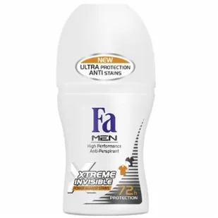 Fa DEZODORANT kulka MEN XTREME INVISIBLE 50ml - Dezodoranty i antyperspiranty męskie - miniaturka - grafika 4