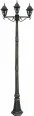 Lampy ogrodowe - Rabalux latarnia potrójna MONACO (8186) - miniaturka - grafika 1