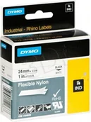 Etykiety samoprzylepne i bloki etykiet - Dymo Taśma elastyczna nylonowa- biała 24x3,5 - miniaturka - grafika 1