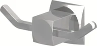 Wieszaki łazienkowe - Andex Wieszak podwójny - Chrom - 604CC - miniaturka - grafika 1