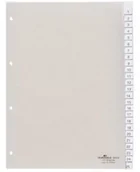 Przekładki do segregatorów - DURABLE Przekładka A4, zgrzane wymienne indeksy, A-Z 25 części - miniaturka - grafika 1