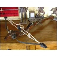 Repliki - broń - WŁOCHY UNIKATOWA REPLIKA KUSZY NA POCISKI Z 1423 R - miniaturka - grafika 1