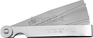 Yato Szczelinomierz 100 mm 10 listków 0,05-0,5 mm YT-7222 - Sprzęt geodezyjny - miniaturka - grafika 2