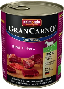 Animonda Grancarno Adult Rind Pute Wołowina + Indyk 800G - Mokra karma dla psów - miniaturka - grafika 6