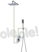 Zestawy prysznicowe - Omnires Apure SYS AP10 CR chrom SYS AP10 CR - miniaturka - grafika 1