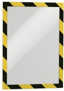 Durable DURAFRAME SECURITY A4 - dwukolorowa, samoprzylepna ramka magnetyczna - Ramki na zdjęcia - miniaturka - grafika 2