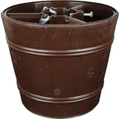 Stojaki choinkowe - Stojak na choinkę Planet 2 brązowy - miniaturka - grafika 1