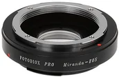 Tulejki, adaptery, redukcje do aparatów - Fotodiox Fotodiox Pro Lens Mount Adapter, Miranda Lens to Canon EF, obiektyw EF-S Mount Camera AS 7d wyszukiwania, 5d, 60d & Rebel T3 Mir G (Mir-EOS-G) - miniaturka - grafika 1