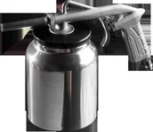 Pistolety pneumatyczne - NEO Pistolet do piaskowania ze zbiornikiem 1000 cm3 12-560 - miniaturka - grafika 1