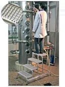 Rusztowania - Krause Pomost montażowy z kratki aluminiowej 3 stopnie - 2.60m robocza - miniaturka - grafika 1