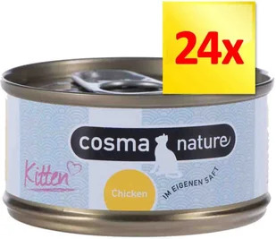 Cosma 9 + 3 gratis! Nature Kitten 12 x 70 g Pakiet mieszany - Mokra karma dla kotów - miniaturka - grafika 3