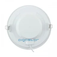 Oprawy, klosze i abażury - Aigostar OPRAWA LED SUFITOWA WPUSZCZANA SLIM DOWNLIGHT 12W 3000K BARWA CIEPŁA 001178 - miniaturka - grafika 1
