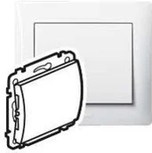 Klawisze i ramki - Legrand Sistena Life - Zaślepka Arctic 777078 - miniaturka - grafika 1