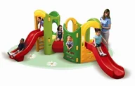 Place zabaw - Little Tikes LT Plac Zabaw 8w1 zjeżdżalnia z Akcesoriami - miniaturka - grafika 1