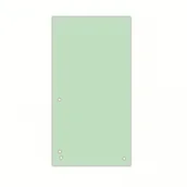 Przekładki do segregatorów - Donau PRZEKŁ. 1/3 A4 KARTON 235x105mm 100szt ZIELONE - miniaturka - grafika 1