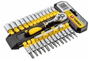 Topex KLUCZE NASADOWE 1/4 - Klucze i nasadki - miniaturka - grafika 2