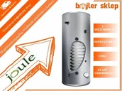 Zasobniki i wymienniki - Joule Bojler CYCLONE INDIRECT 200L 1-wężownica 1W nierdzewka wymiennik nioerdzewny CWU 200 litrów Wysyłka POBRANIOWA + ZAWÓR MIESZAJĄCY GRATIS! - miniaturka - grafika 1