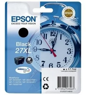 Epson oryginalny ink C13T27114012, 27XL, black, 17,7ml, WF-3620, 3640, 7110, 7610, 7620 C13T27114012 - Tusze oryginalne - miniaturka - grafika 2