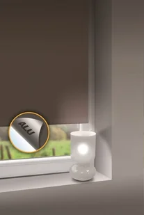 Roleta Mini Zaciemniająca ALU 57x150 cm Szara - Rolety - miniaturka - grafika 2