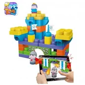 Klocki - Chicco KLOCKI Zamek z aplikacją mobilną 70 el. 6812 - miniaturka - grafika 1