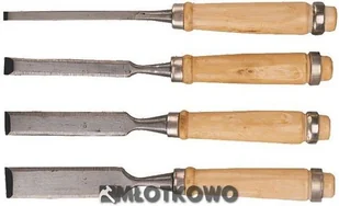 Top Tools Dłuta do drewna 6-24 mm 4 szt. - Dłuta - miniaturka - grafika 2